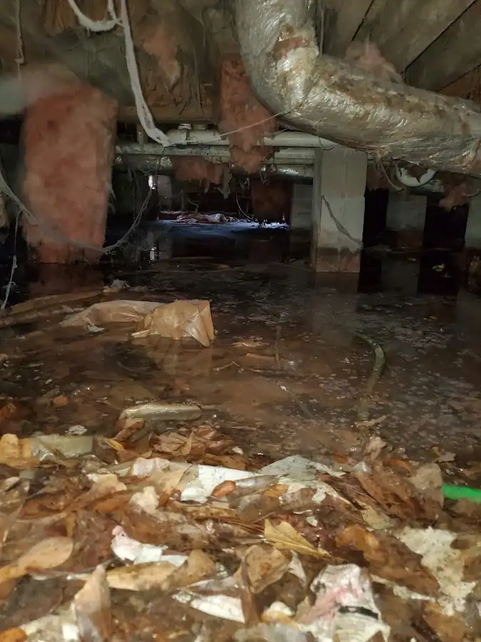 Crawl space flood assessment for Leak Detection & Repair in Westerville