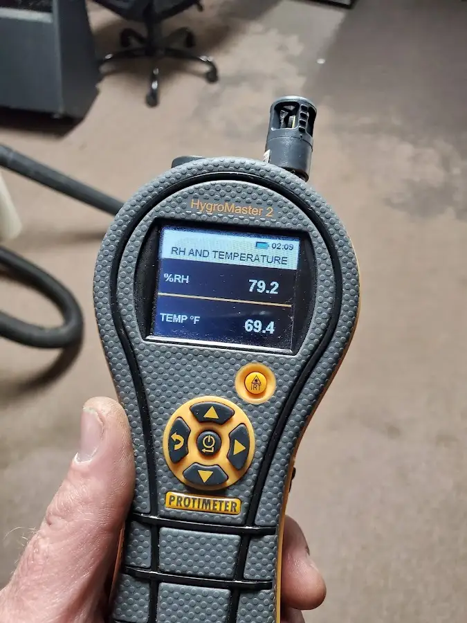 Moisture meter humidity assessment for Fire & Smoke Damage Restoration in Westerville